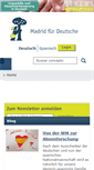 Mobile Screenshot of madridfuerdeutsche.com